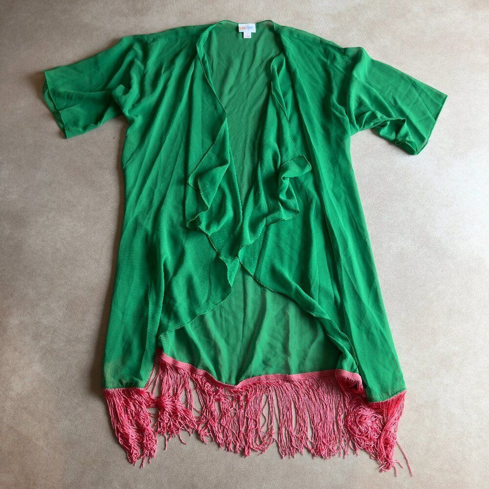 LulaRoe Monroe Kimono Cardigan • size small • NWT